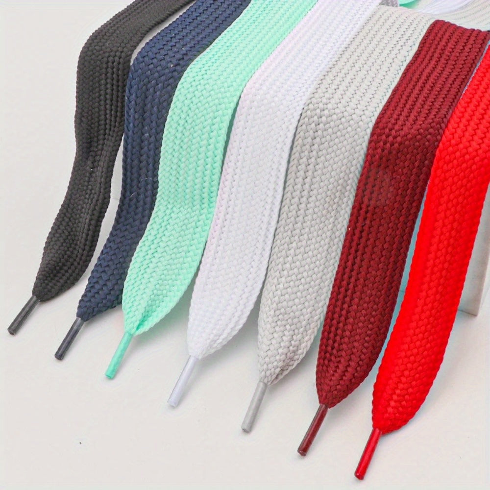 2 Pairs Polyester Spandex Shoelaces for Low and High Top Shoes