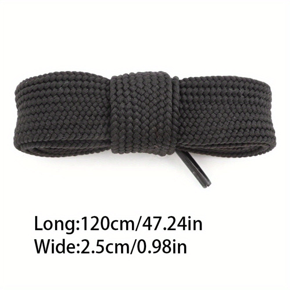 2 Pairs Polyester Spandex Shoelaces for Low and High Top Shoes