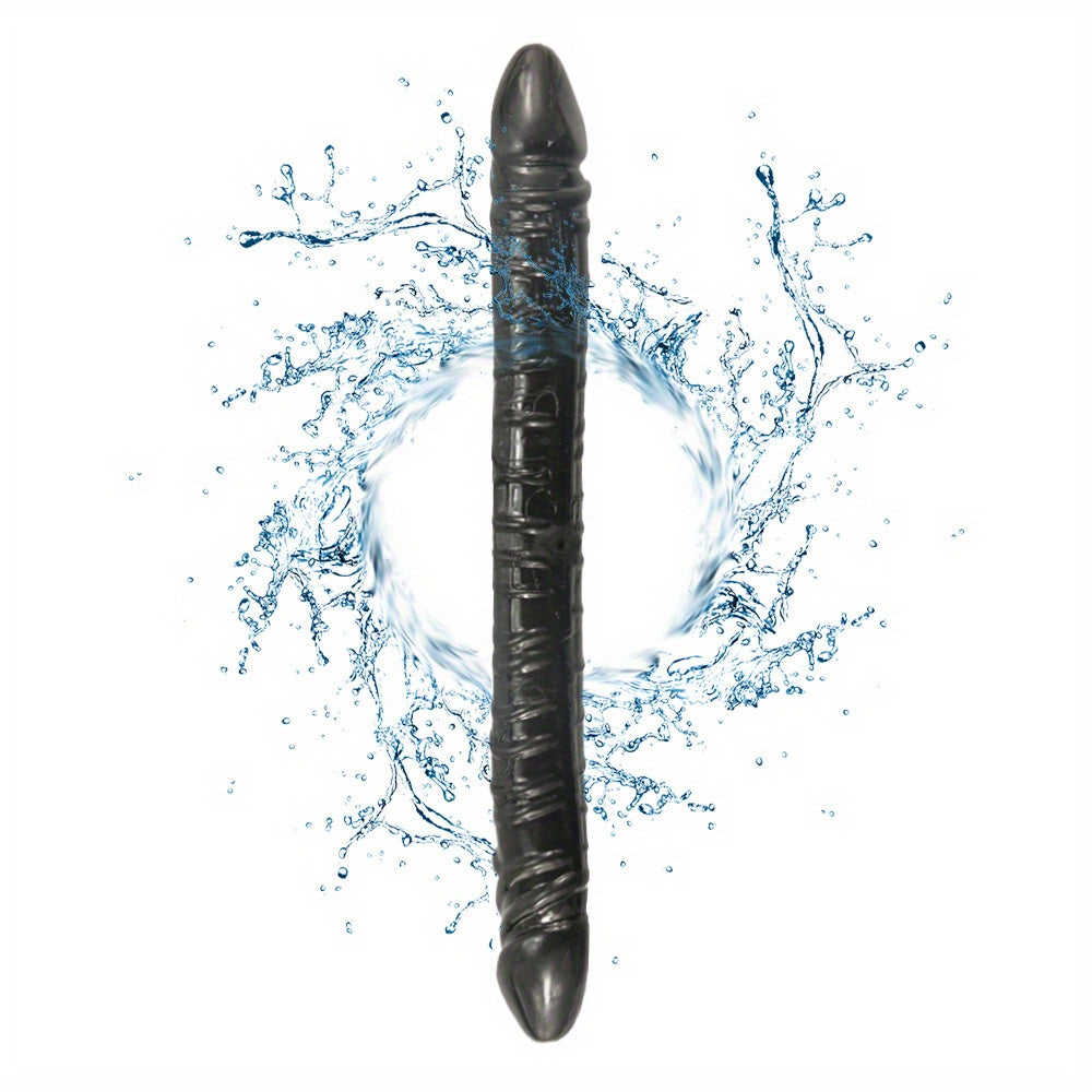 Unisex Silicone Double-Headed Dragon Masturbator 33.5cm with Multiple Colors