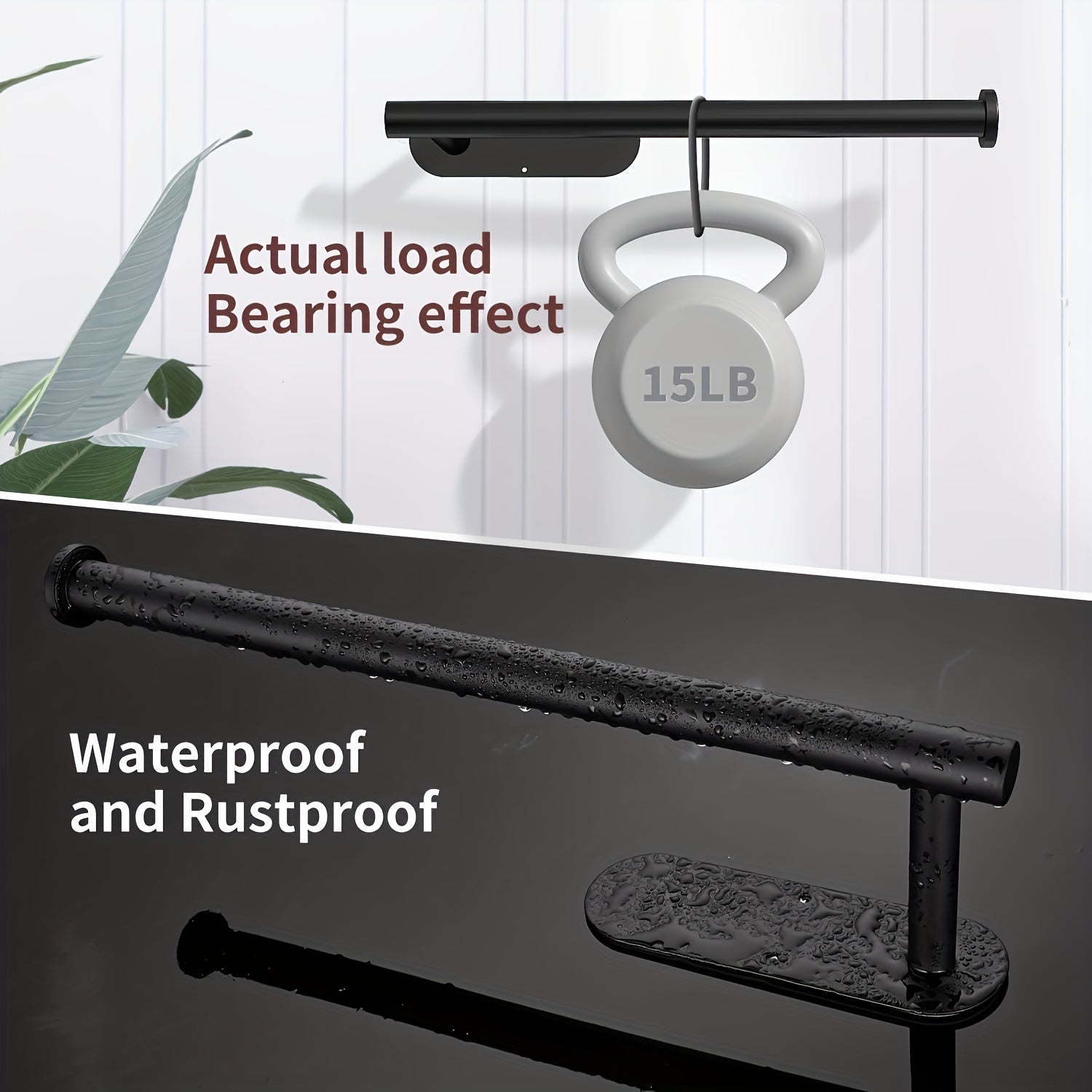 Stainless Steel Wall-Mounted Paper Towel Holder with Multiple Roll Storage