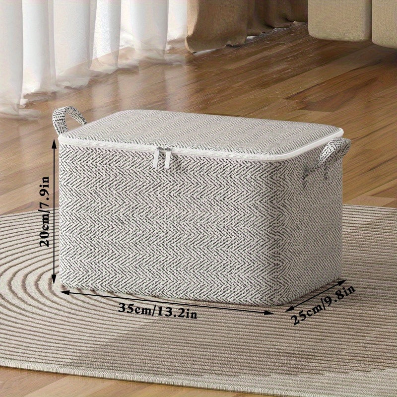 Gray Arrow Storage Bag Large Capacity for Clothing and Quilts Eco-Friendly Laundry Organizer