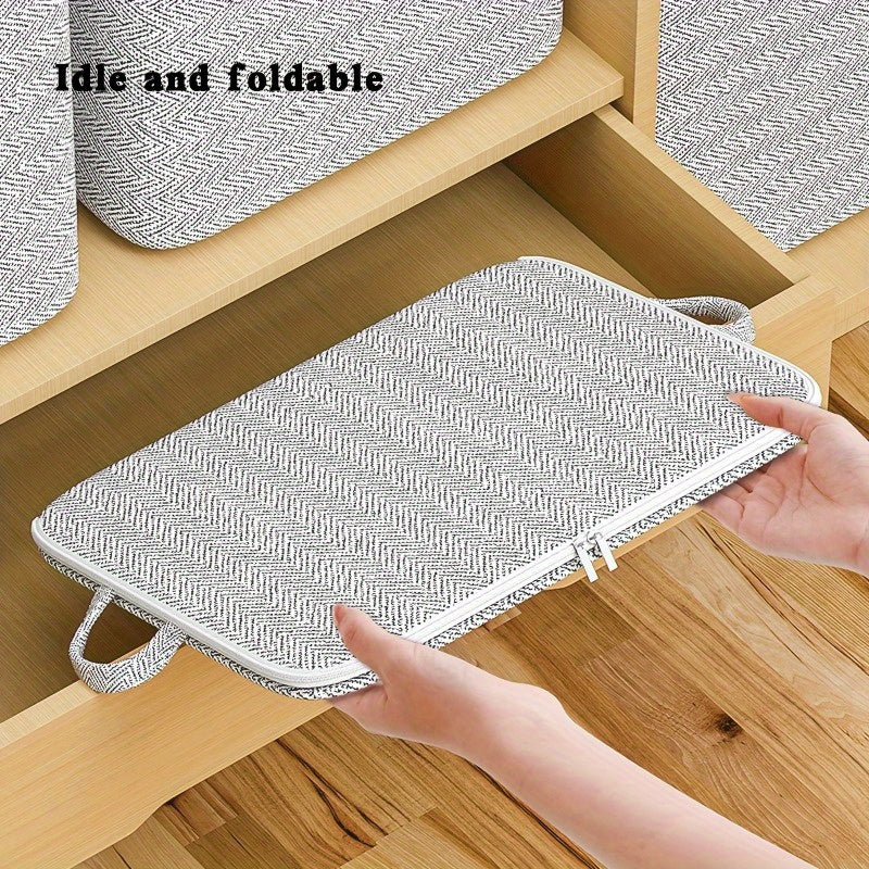 Kulrang O'q Saqlash Sumkasi Katta Hajmda kiyimlar va yostiqlar uchun Ekologik toza kir yuvish tashkilotchisi