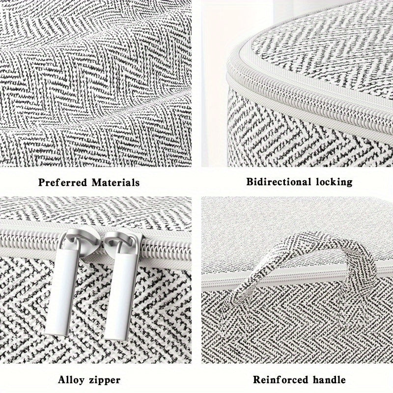 Kulrang O'q Saqlash Sumkasi Katta Hajmda kiyimlar va yostiqlar uchun Ekologik toza kir yuvish tashkilotchisi