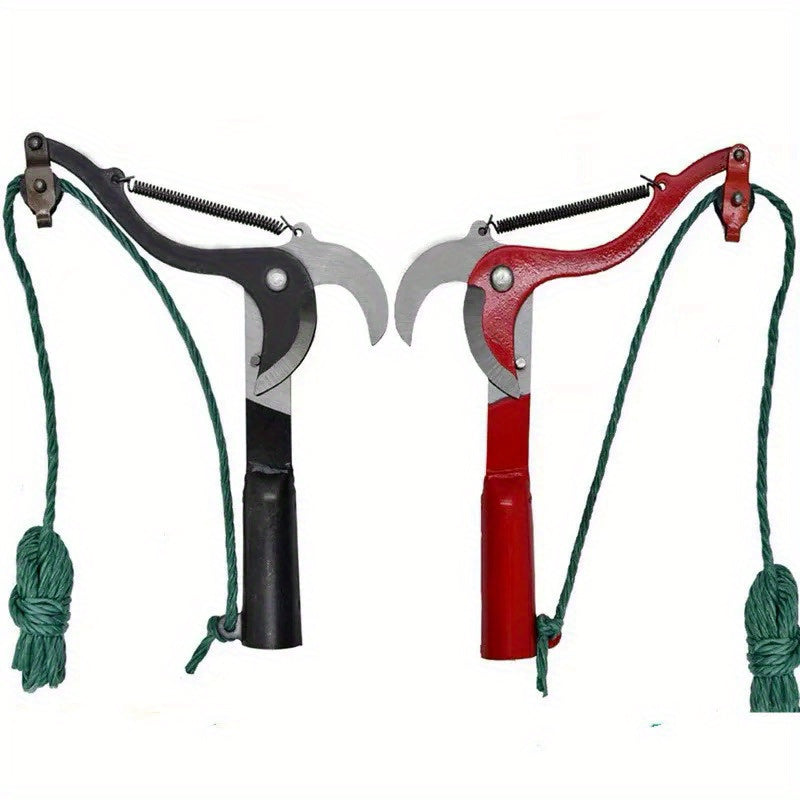 Modern Fruit Picker with Extension Rope and Pruning Shears for Home Use