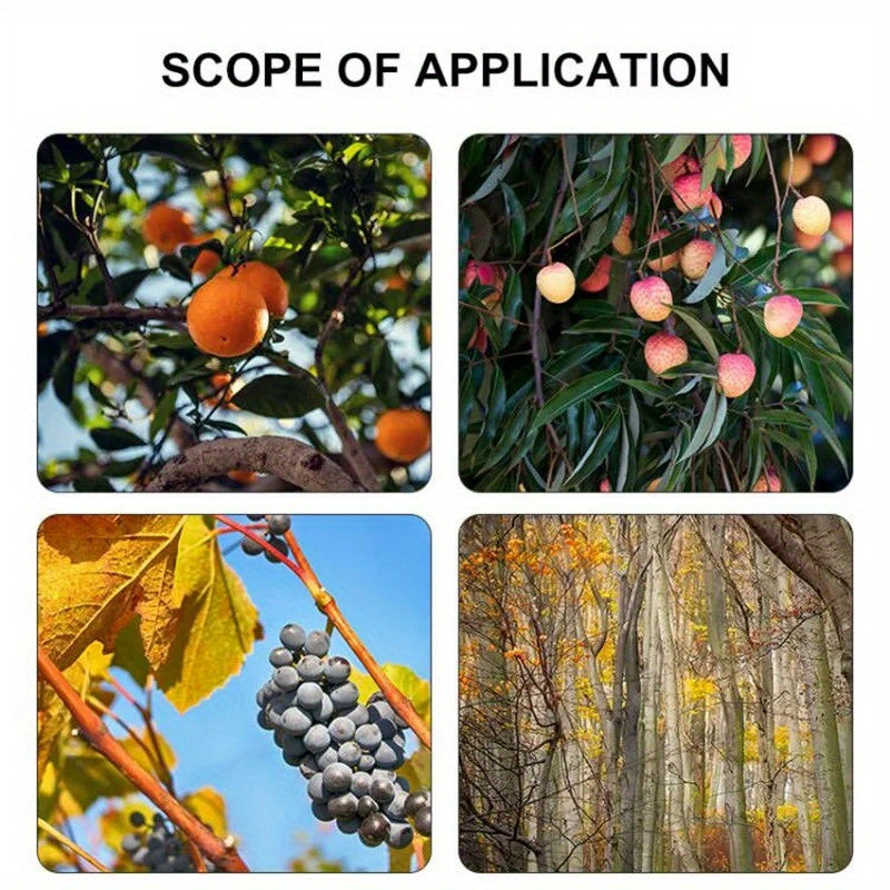 Modern Fruit Picker with Extension Rope and Pruning Shears for Home Use