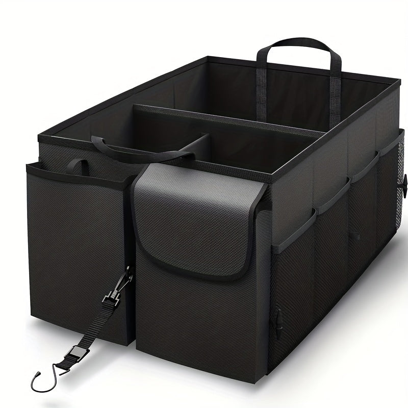 Unisex Car Trunk Storage Box Plastic Practical Organizer Large Capacity