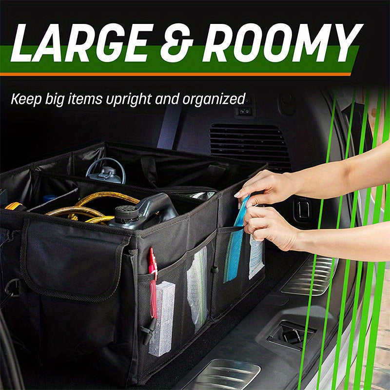 Unisex Car Trunk Storage Box Plastic Practical Organizer Large Capacity
