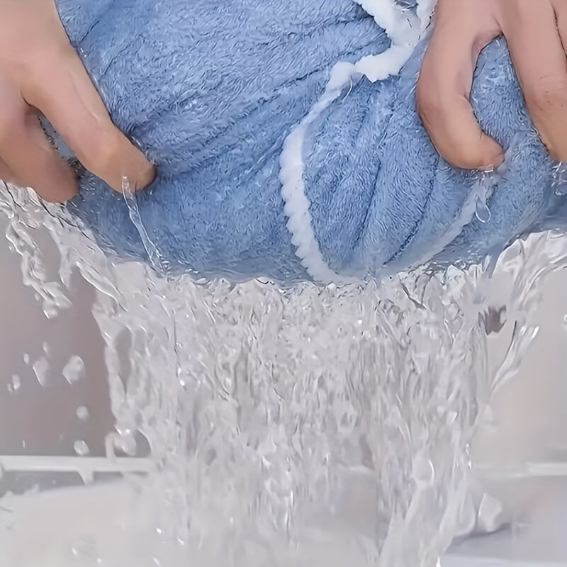 Soft Coral Fleece Bath Towel with Pockets Quick-Dry Absorbent Sauna Shower 80x130cm