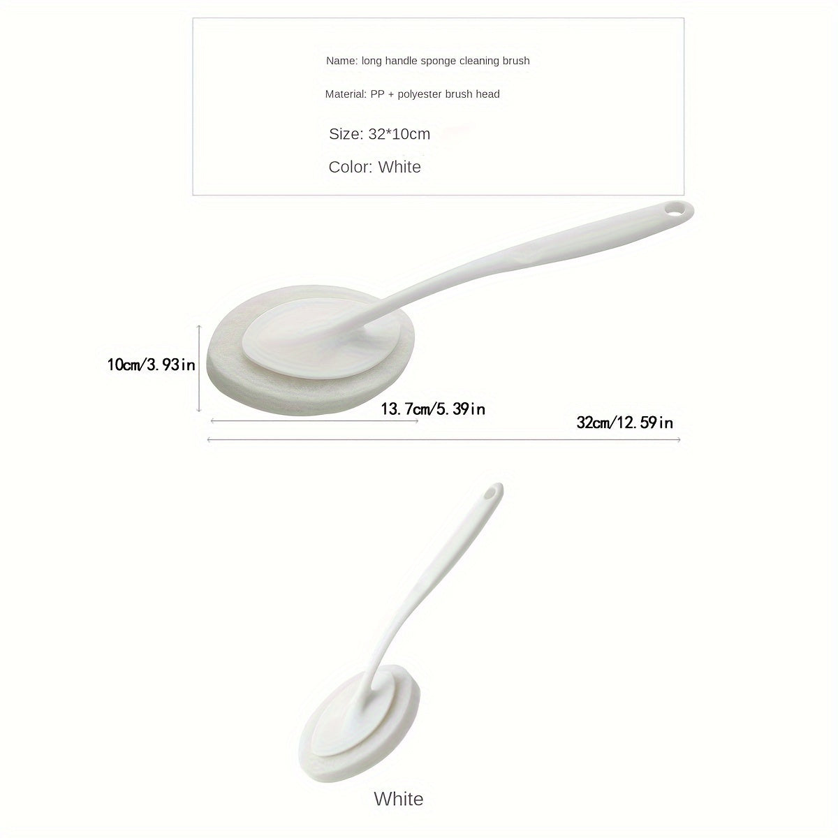 Cepillo esponja de limpieza multifuncional para baño y cocina, azulejos