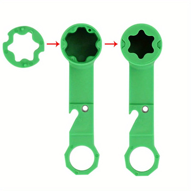 Llave de reemplazo para ayuda de cuchillo de rueda rotatoria para liberar flor de masa