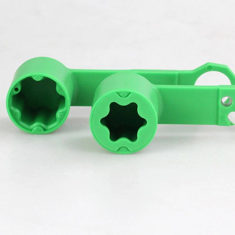 Llave de reemplazo para ayuda de cuchillo de rueda rotatoria para liberar flor de masa