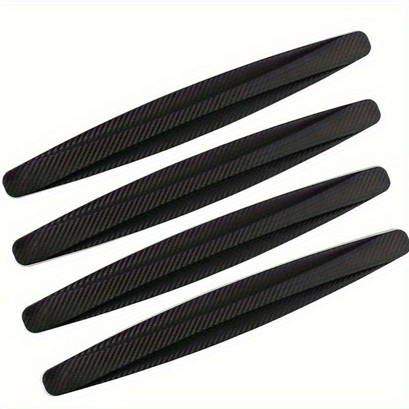 4 Pcs Universal Car Door Anti-Collision Strips Rearview Mirror Protector