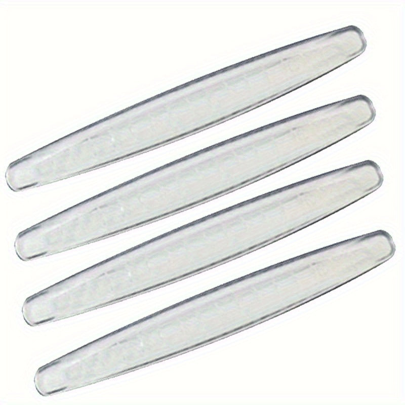 4 Pcs Universal Car Door Anti-Collision Strips Rearview Mirror Protector