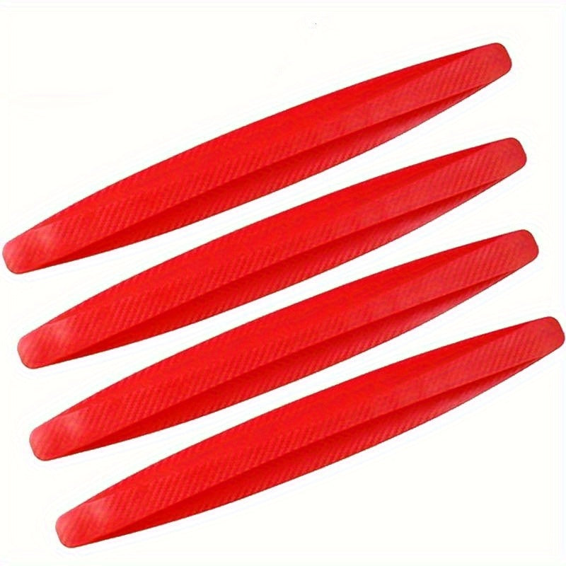 4 Pcs Universal Car Door Anti-Collision Strips Rearview Mirror Protector
