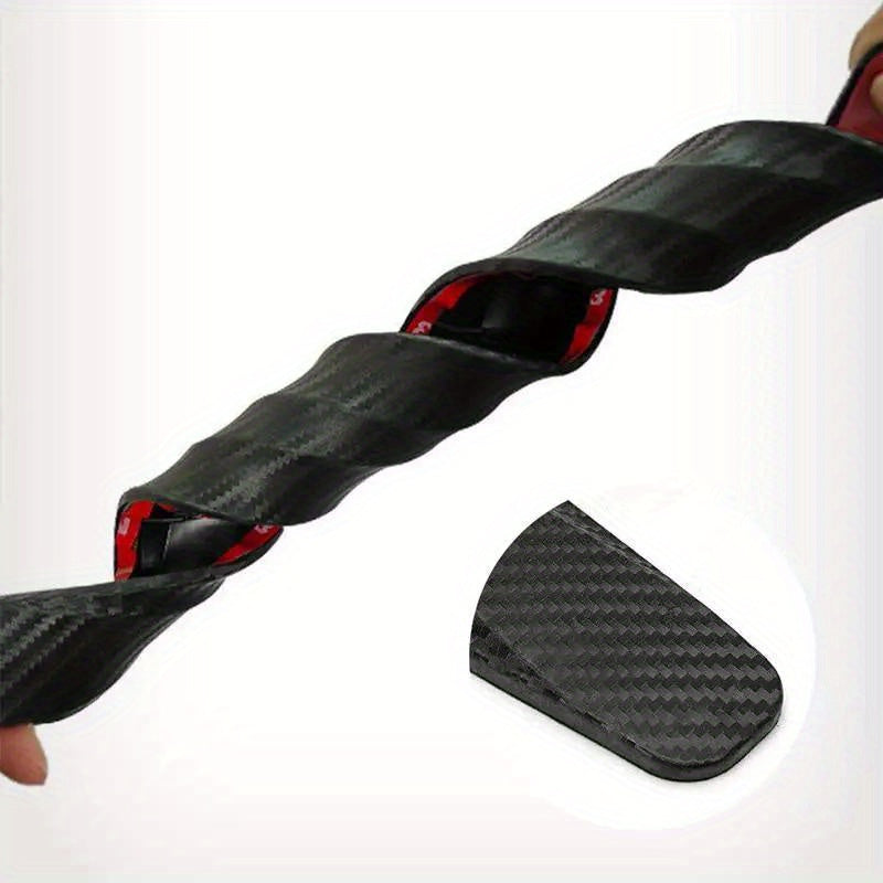 4 Pcs Universal Car Door Anti-Collision Strips Rearview Mirror Protector