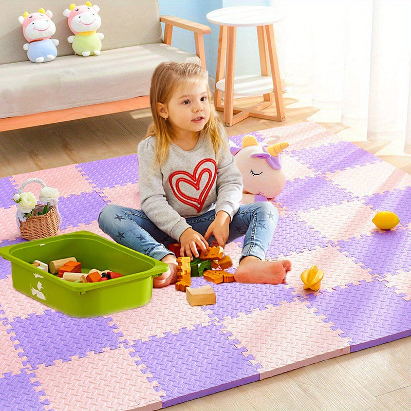 10 dona to'plamdagi ko'pik matlar, sirpanmaydigan suv o'tkazmaydigan ko'tarilish matlari, bir-biriga ulanishi mumkin bo'lgan pol mat - Halloween, Thanksgiving va Rojdestvo sovg'alari uchun mukammal.