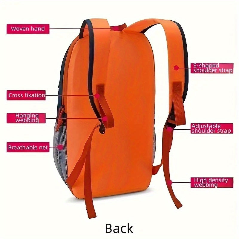 Mochila mini unisex para deportes al aire libre senderismo ciclismo 10L ligero casual Oxford