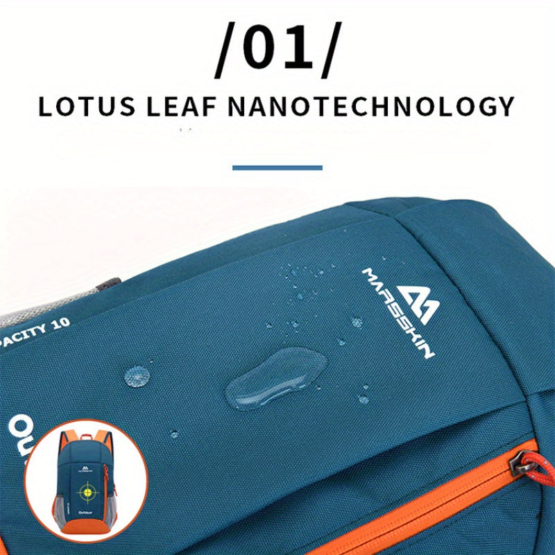 Mochila mini unisex para deportes al aire libre senderismo ciclismo 10L ligero casual Oxford