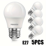 5-Pack E27 3W LED Light Bulbs 220V Warm White Cold White Indoor Home