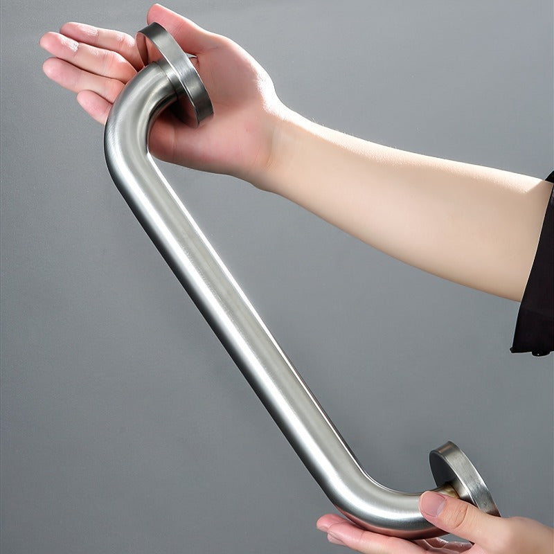 Stainless Steel Bathroom Grab Bar Handle 30.48cm or 50.8cm Traditional Style Durable 201 Material