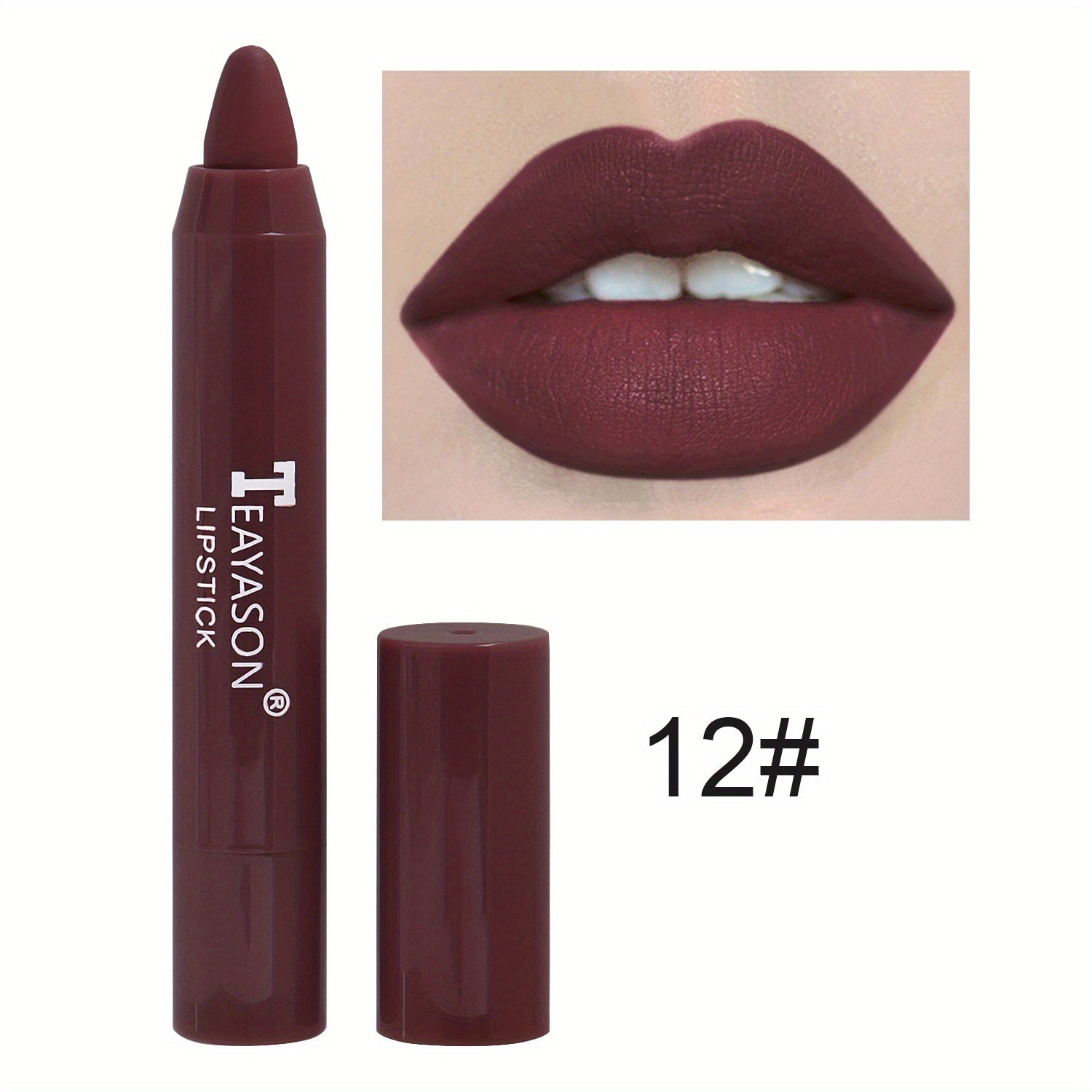 Women Matte Lipstick Set 12 Colors Waterproof Long-Lasting Velvet