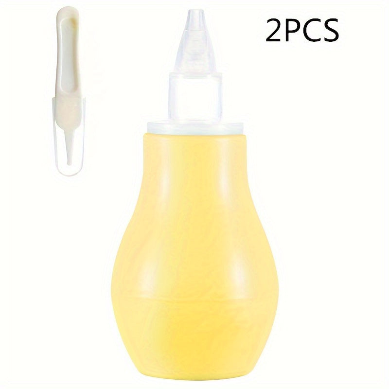 Nasal Aspirator Baby Nasal Vacuum Soft Silicone Snot Sucker for Infants and Toddlers