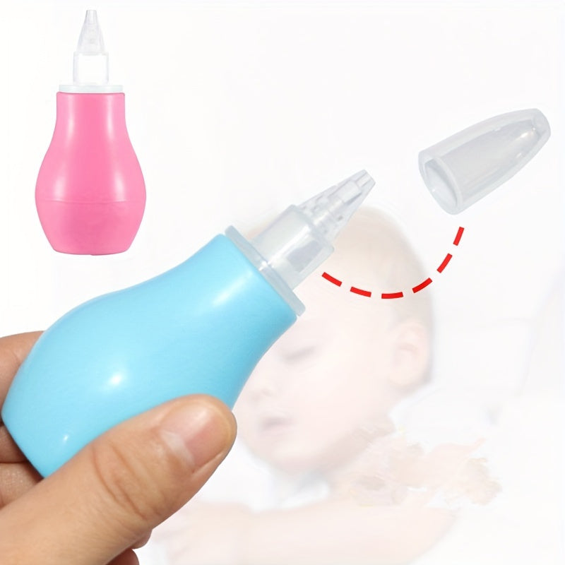 Nasal Aspirator Baby Nasal Vacuum Soft Silicone Snot Sucker for Infants and Toddlers