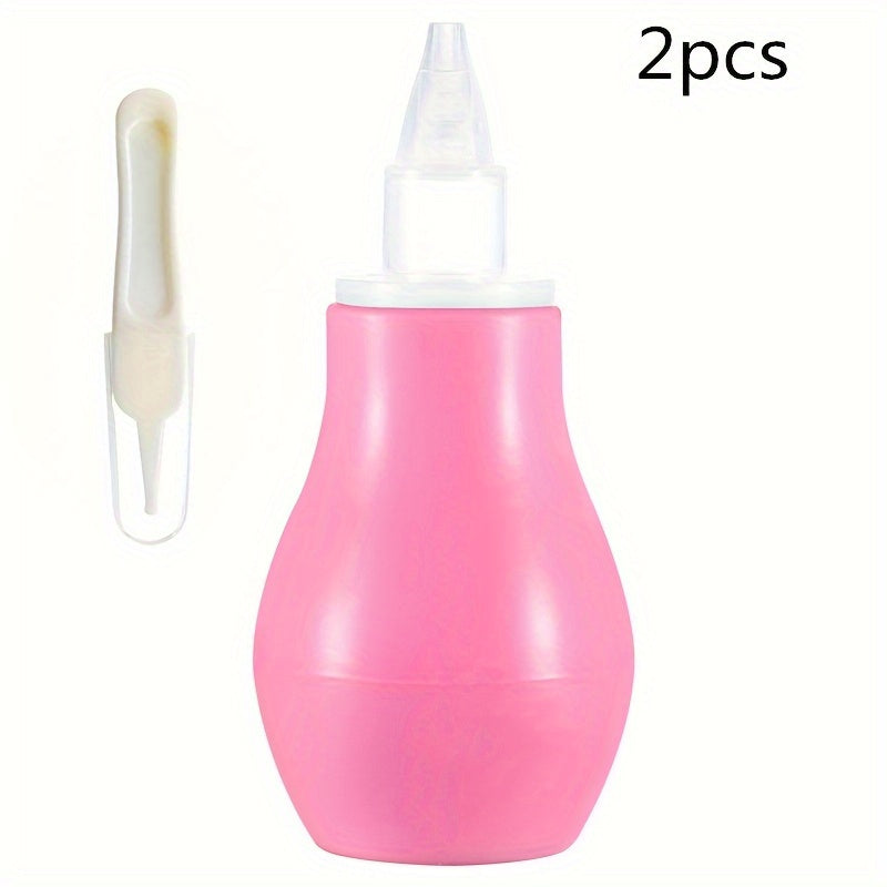 Nasal Aspirator Baby Nasal Vacuum Soft Silicone Snot Sucker for Infants and Toddlers