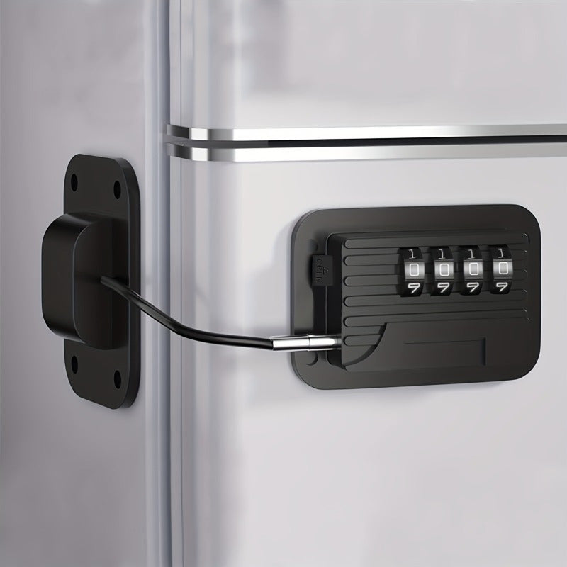 Password-Protected Door Lock for Refrigerator Cabinets Drawers and Doors
