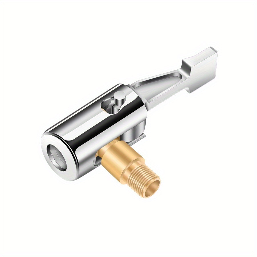 Standart valf bilan barcha metall qulflashli havo chuk tirkama shlangi adapteri