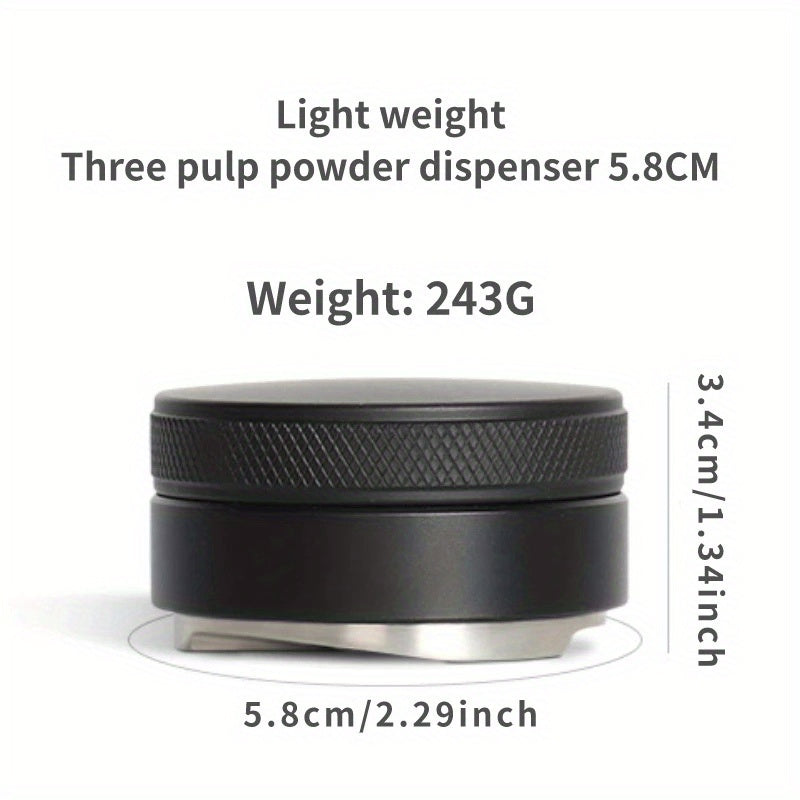 Stainless Steel Coffee Tamper Flat Base for Espresso Machine Kitchen Supplies