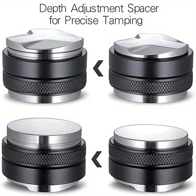 Stainless Steel Coffee Tamper Flat Base for Espresso Machine Kitchen Supplies