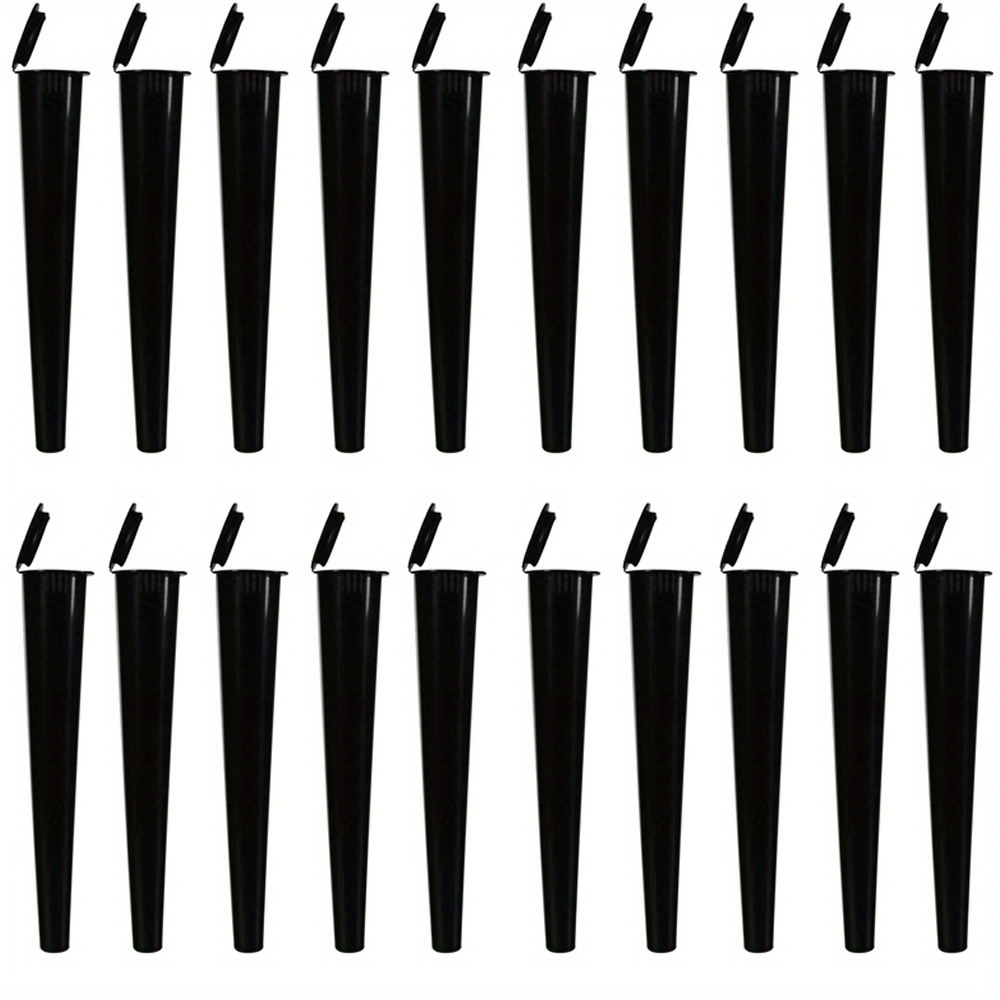 20Pcs Pre-Roll Storage Tubes Waterproof Airtight Odorless Fits 110mm Cigarettes