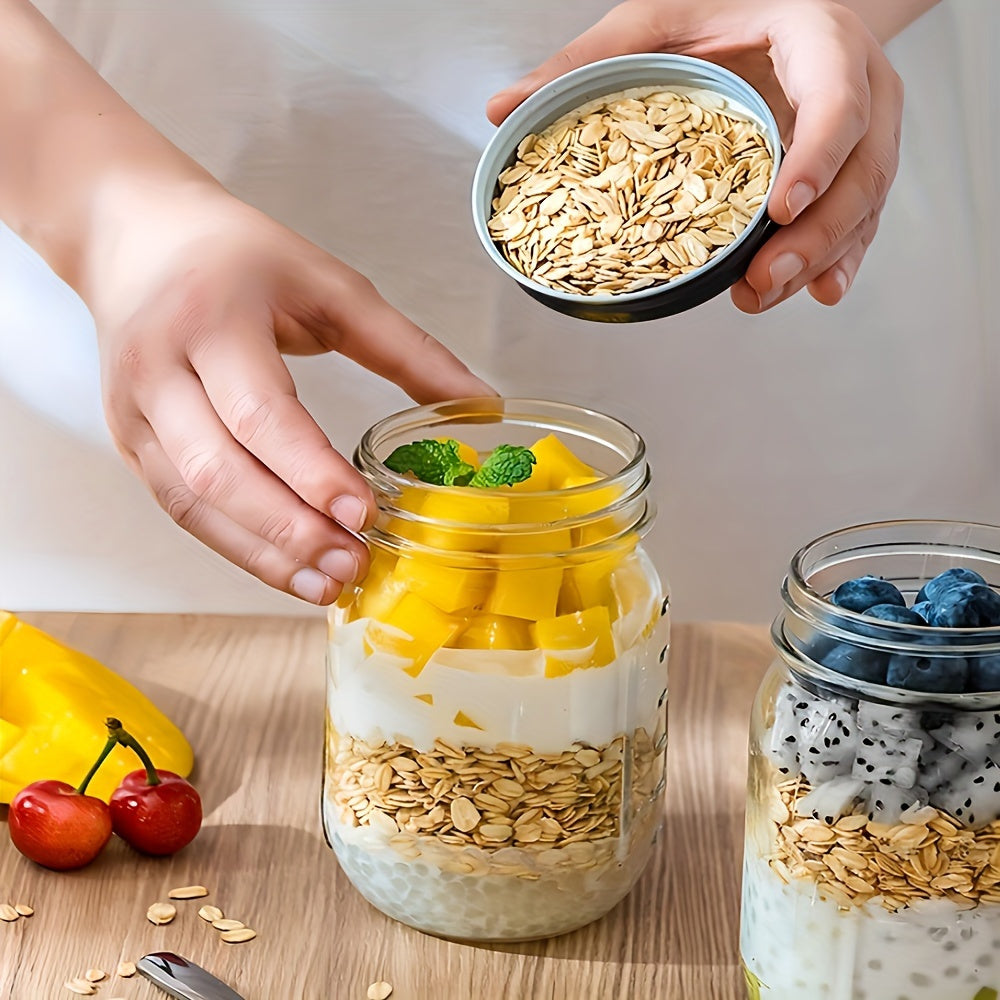 Набор из 12 многоразовых крышек для банок из чугуна, герметичные крышки для хранения с местом для этикетки