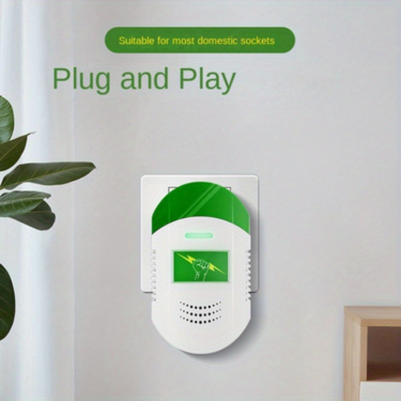 Dispositivo de ahorro de energía para hogar inteligente Montaje en pared 220V 240V Plástico negro