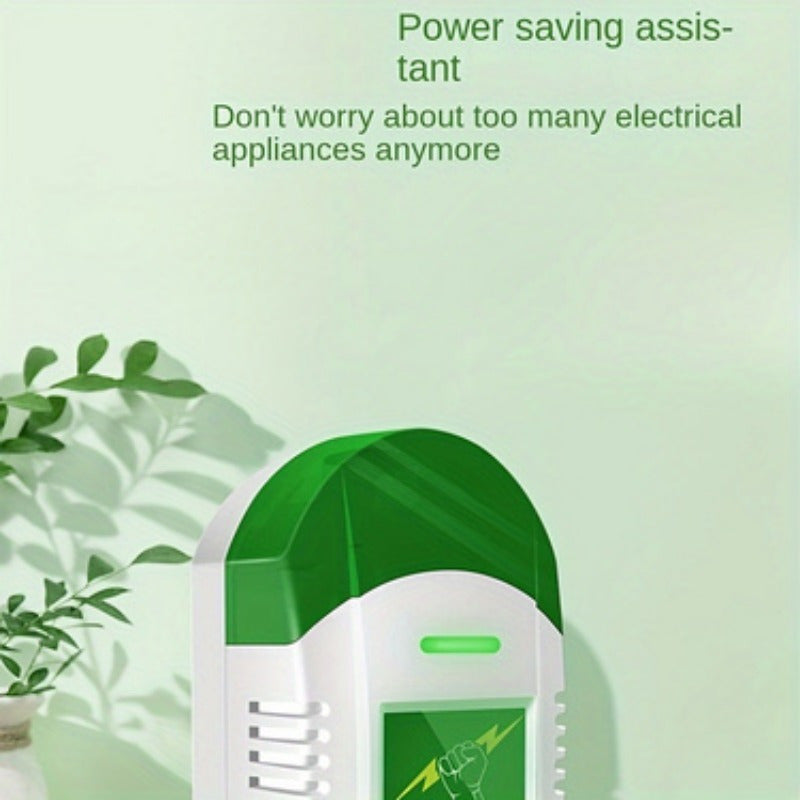 Dispositivo de ahorro de energía para hogar inteligente Montaje en pared 220V 240V Plástico negro