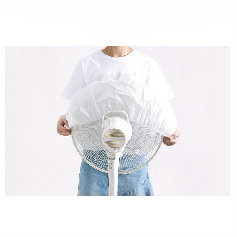 Circular Floor Fan Dust Cover Waterproof 3D Heart Stars Design Universal Fit