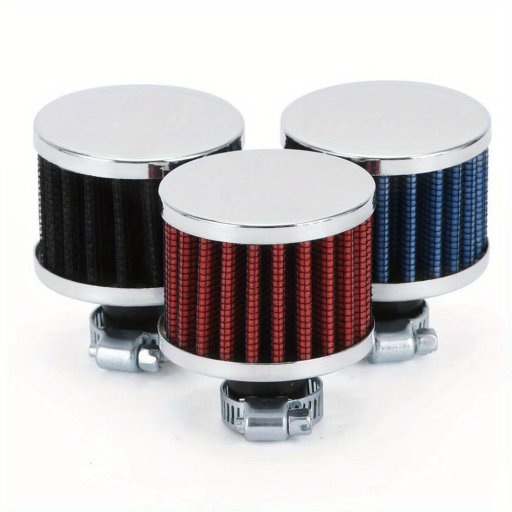Universal 12mm Car Air Filter Motorcycle Cold Air Intake High Flow