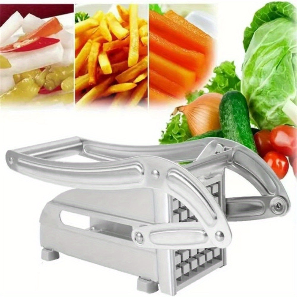 Stainless Steel Manual Potato Slicer for Kitchen, Cucumber and Radish Cutter