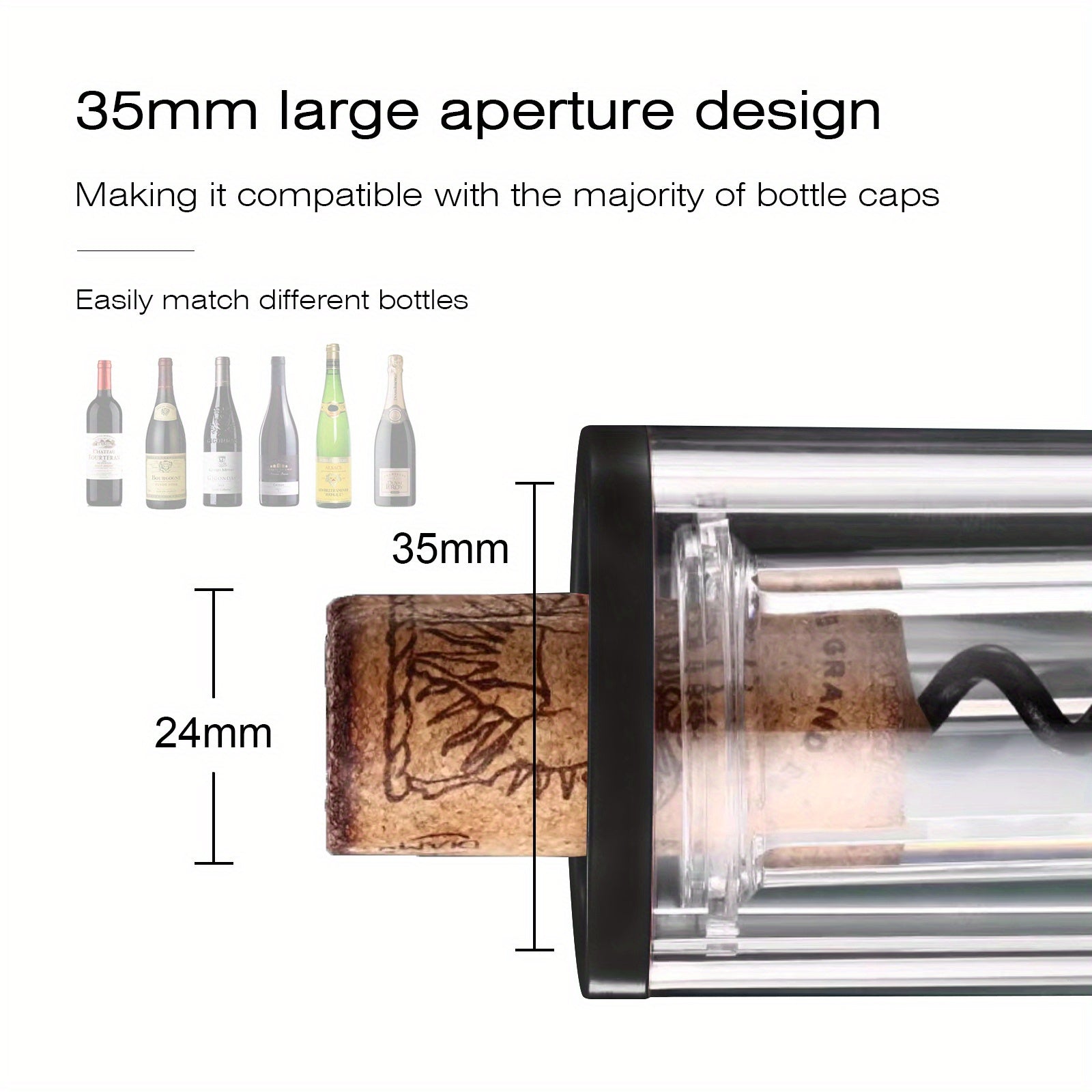 Электрическая открывалка для вина с штопором и ножом для фольги, аксессуар для красного вина