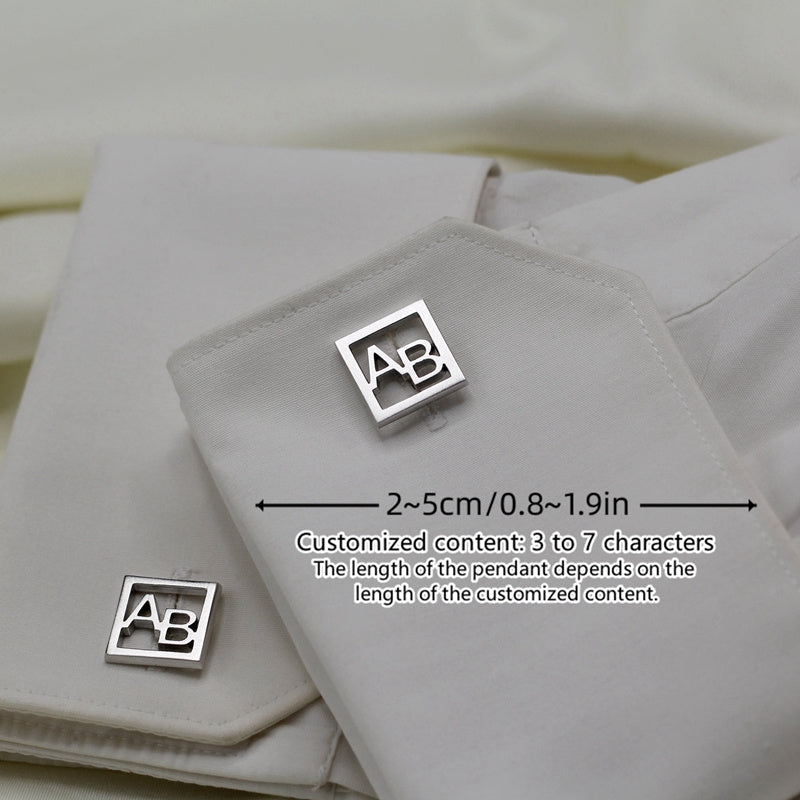 Personalized Wedding Cufflinks Custom Engraved Groom Groomsmen Gifts