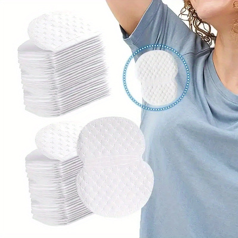 Unisex Disposable Underarm Sweat Pads Absorbent Quick-Dry Odor Control