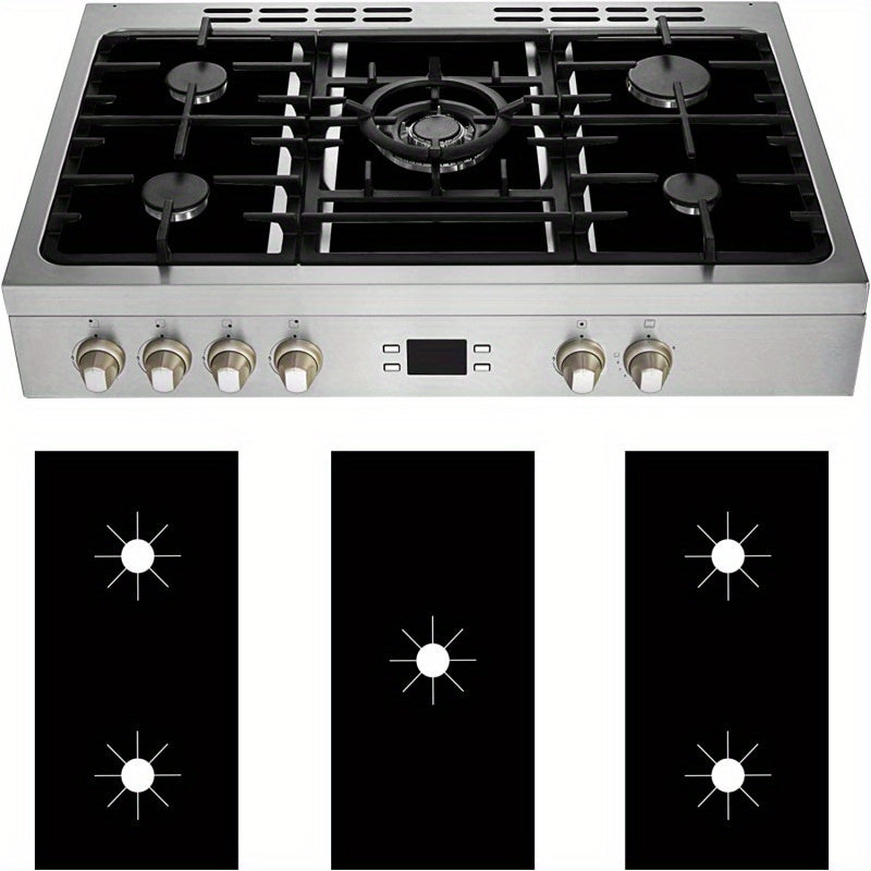 Heat-Resistant Washable Silicone Stove Top Covers for Gas Burners