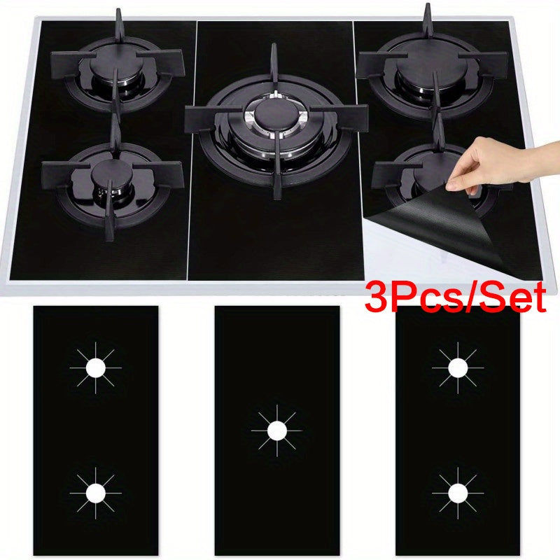 Heat-Resistant Washable Silicone Stove Top Covers for Gas Burners