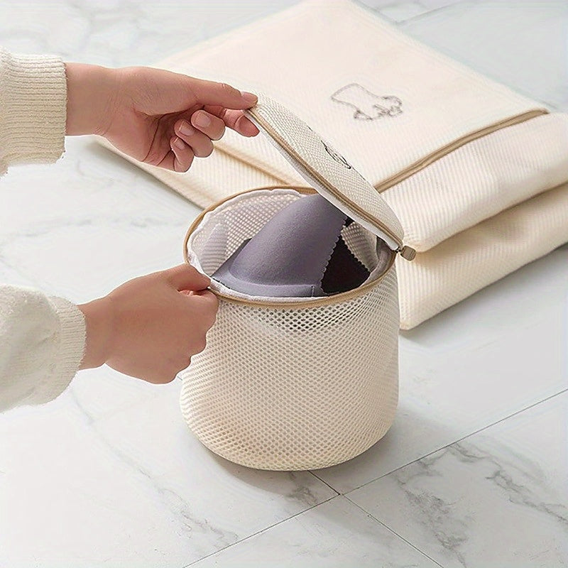 Mesh Laundry Bag for Bras with Thickened Polyester Washing Bag