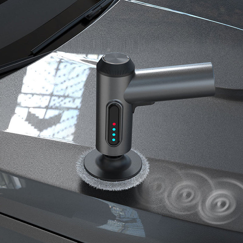 Wireless Car Polishing Machine Digital Display Electric Waxing Tool for Car Scratch Repair