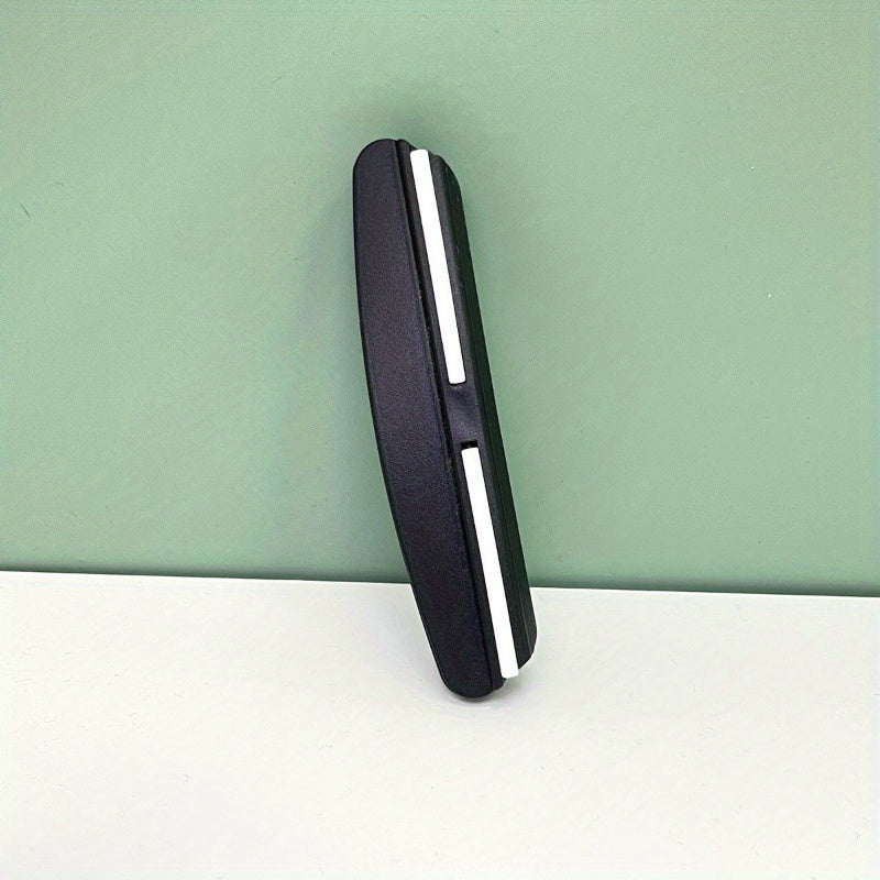 2pcs Adjustable Angle Knife Sharpening Guide Durable PP Material Ceramic Rod for Precision Sharpening
