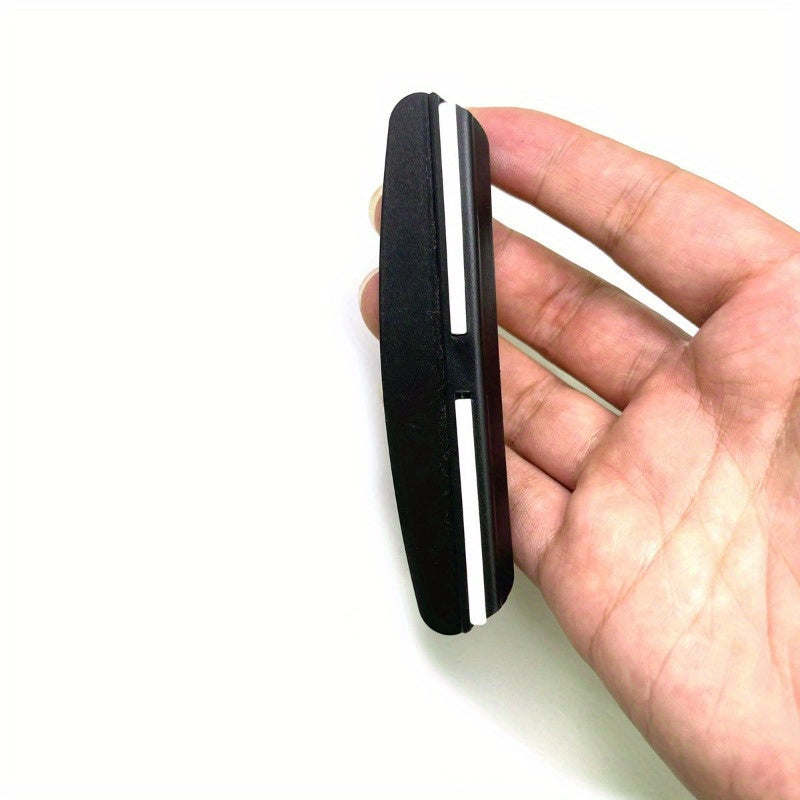 2pcs Adjustable Angle Knife Sharpening Guide Durable PP Material Ceramic Rod for Precision Sharpening