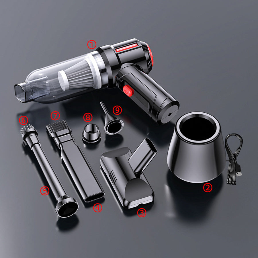 Windows va avtomobilni tozalash uchun simsiz qoʻl yuvish qurilmasi 4000mAh batareya