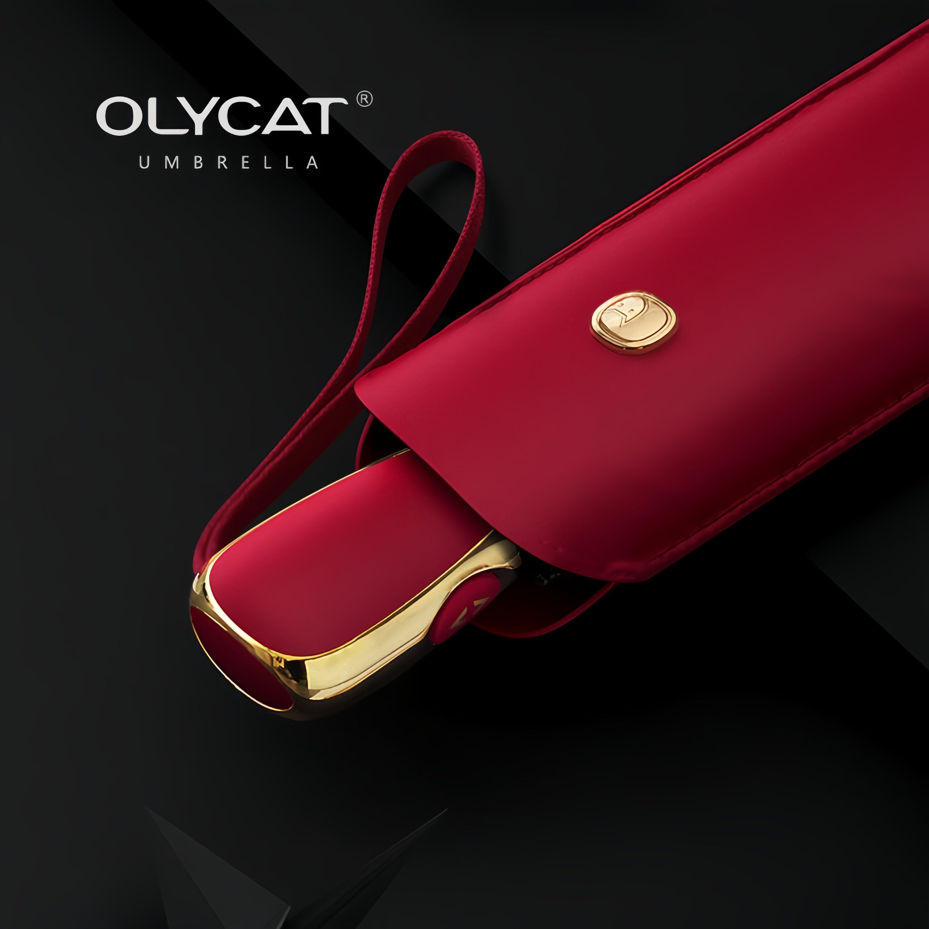 Ultralight Automatic Travel Sun Umbrella Foldable Minimalist Pongee 210T Aluminum Alloy Ribs